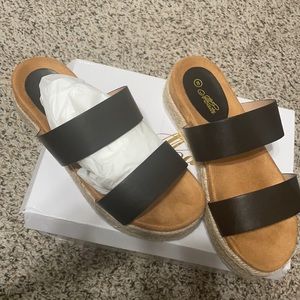 Mata Black Espadrilles